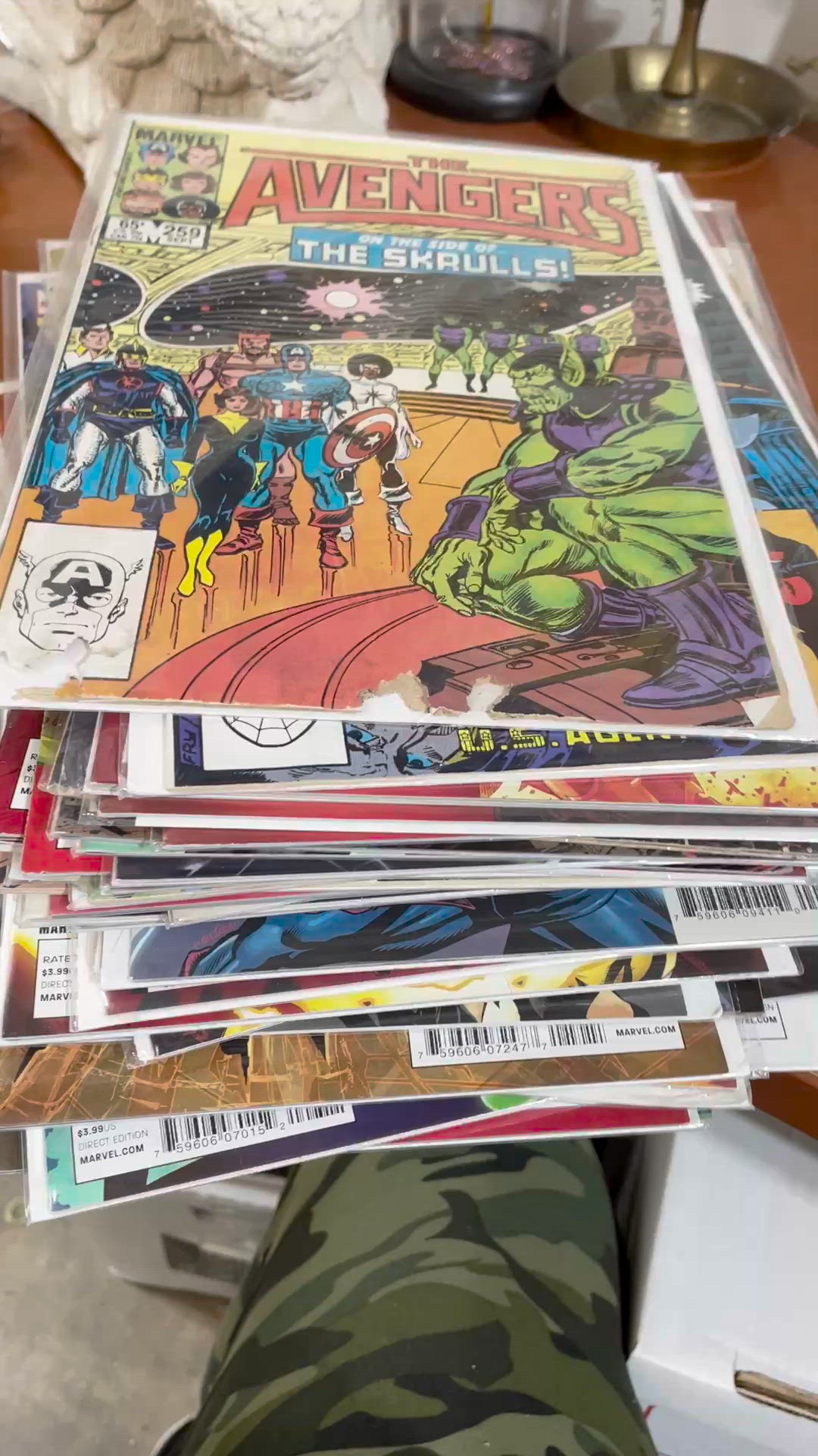 Lot Of 54 Avengers Comic Books