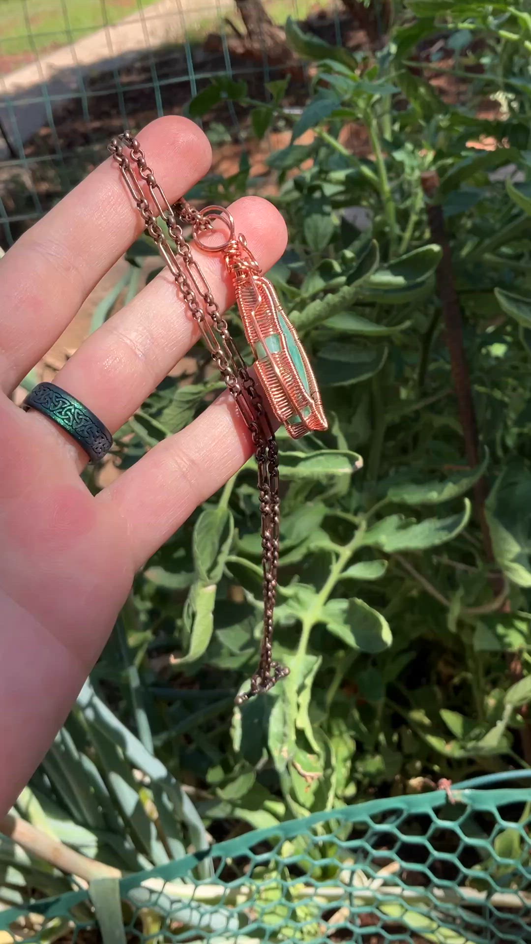 Amazonite Pendant