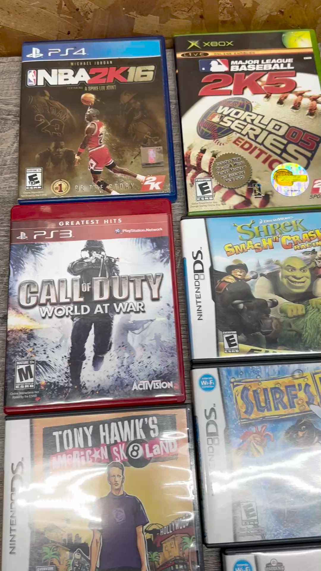 14 Mixed Video Game Cases (cases Only No Games)