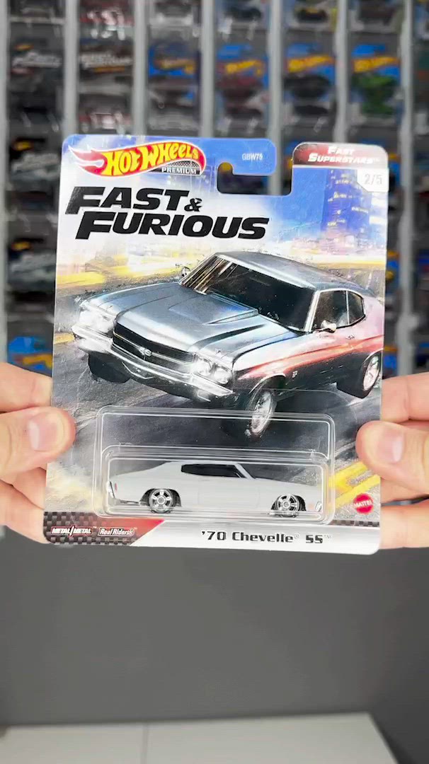 Hotwheels Premium Fast & Furious - 1970 Chevelle SS #2/5 (Fast Superstars)