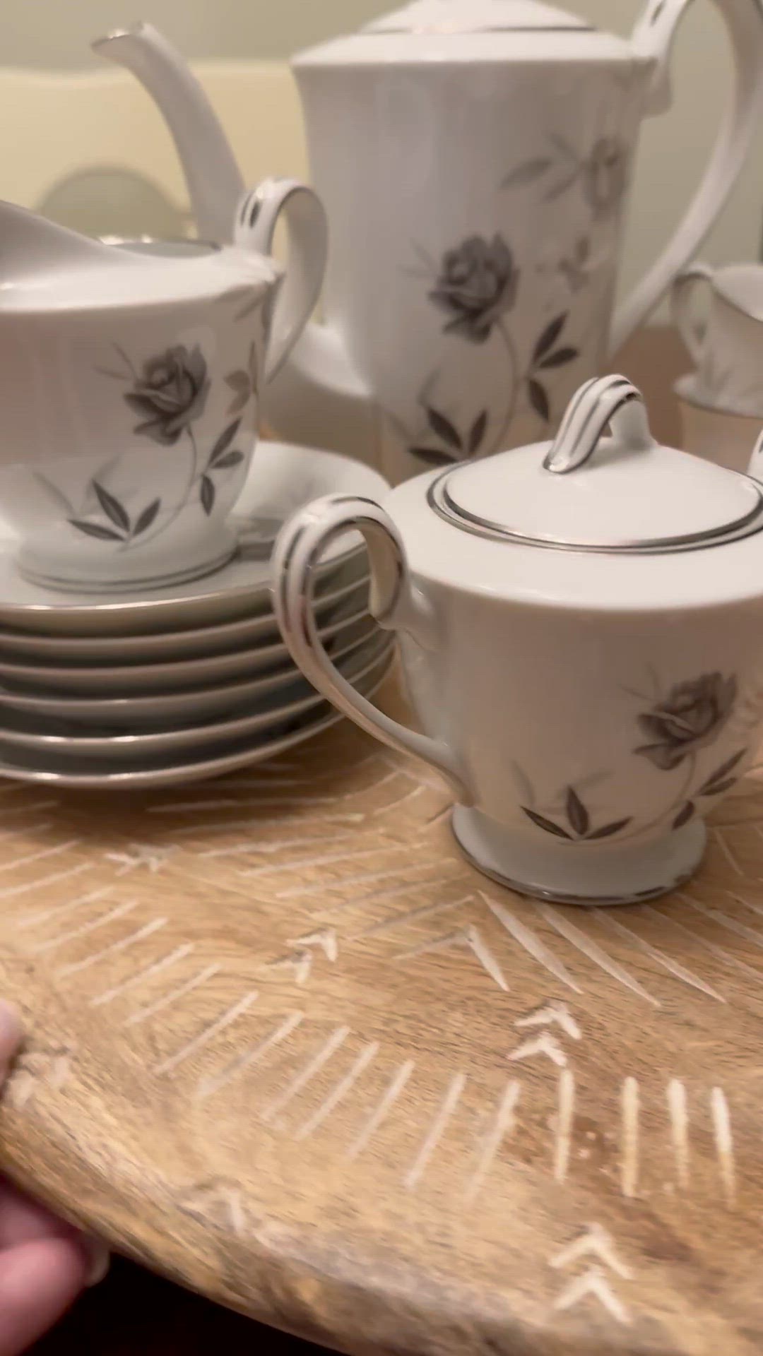 Noritake Rosamor Coffee Set