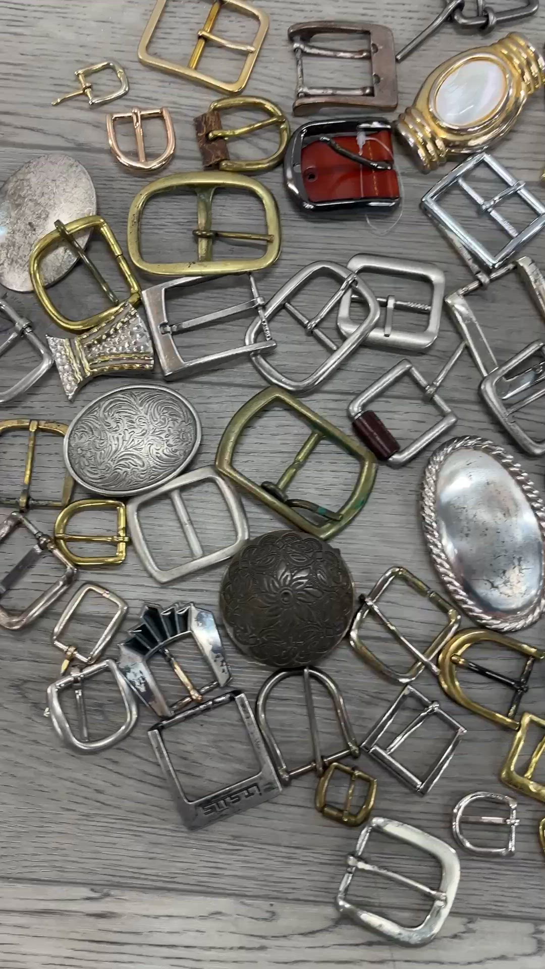 Vintage Belt Buckles- Lot Of 64 - Lot 2