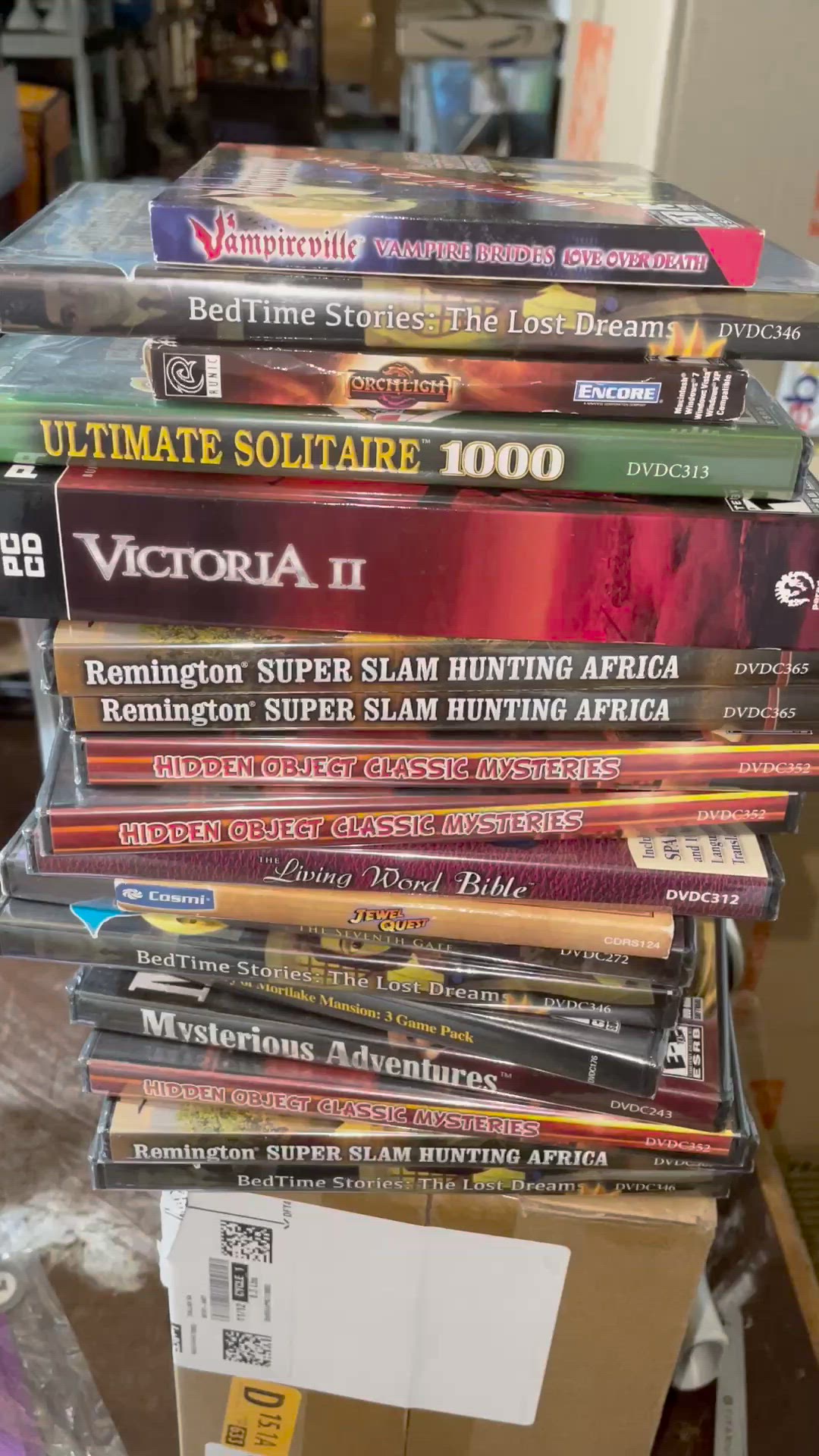 Lot Of 18 Brand New PC Games