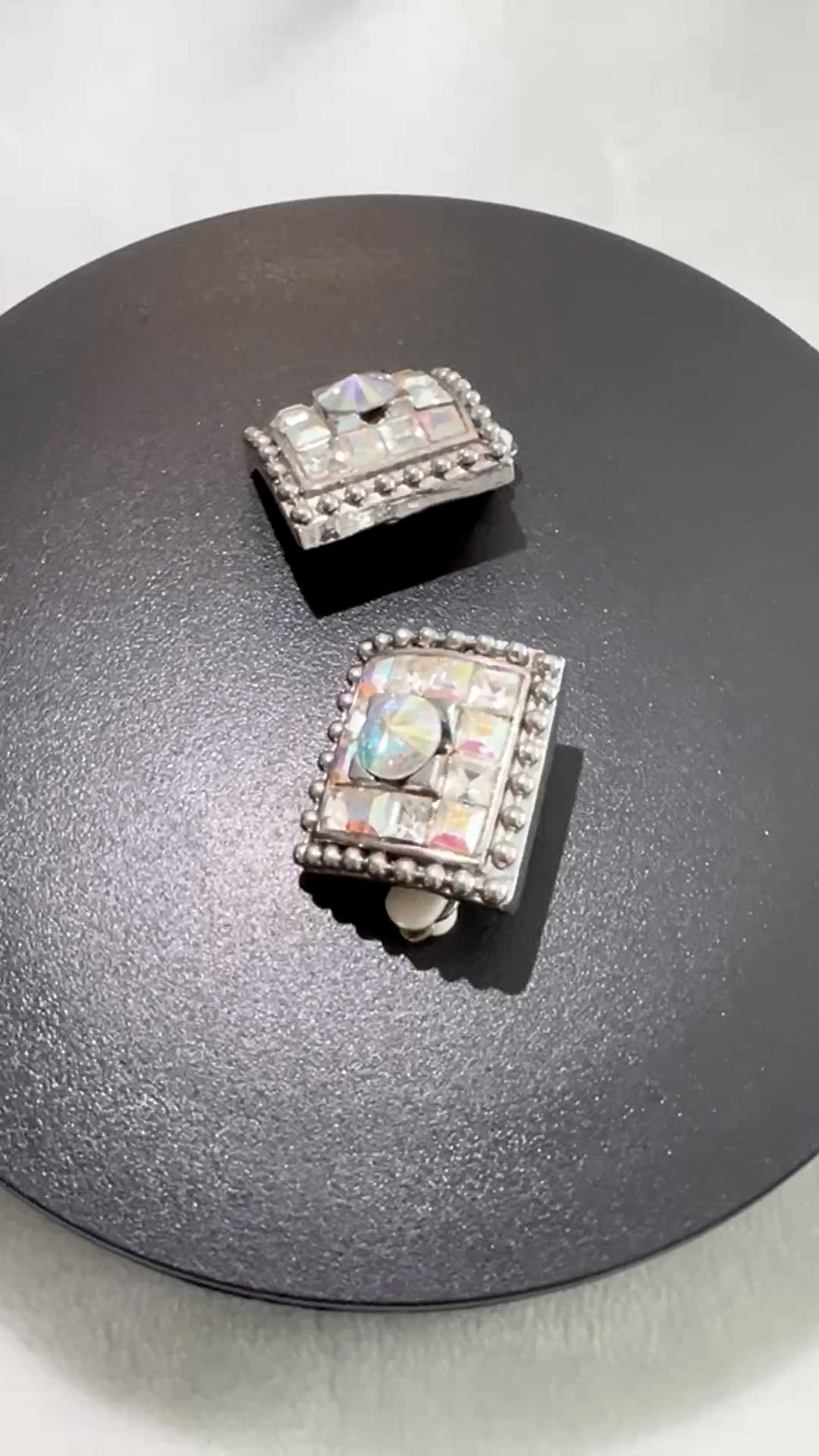 AB Gorgeous Square Clip On Made In USA