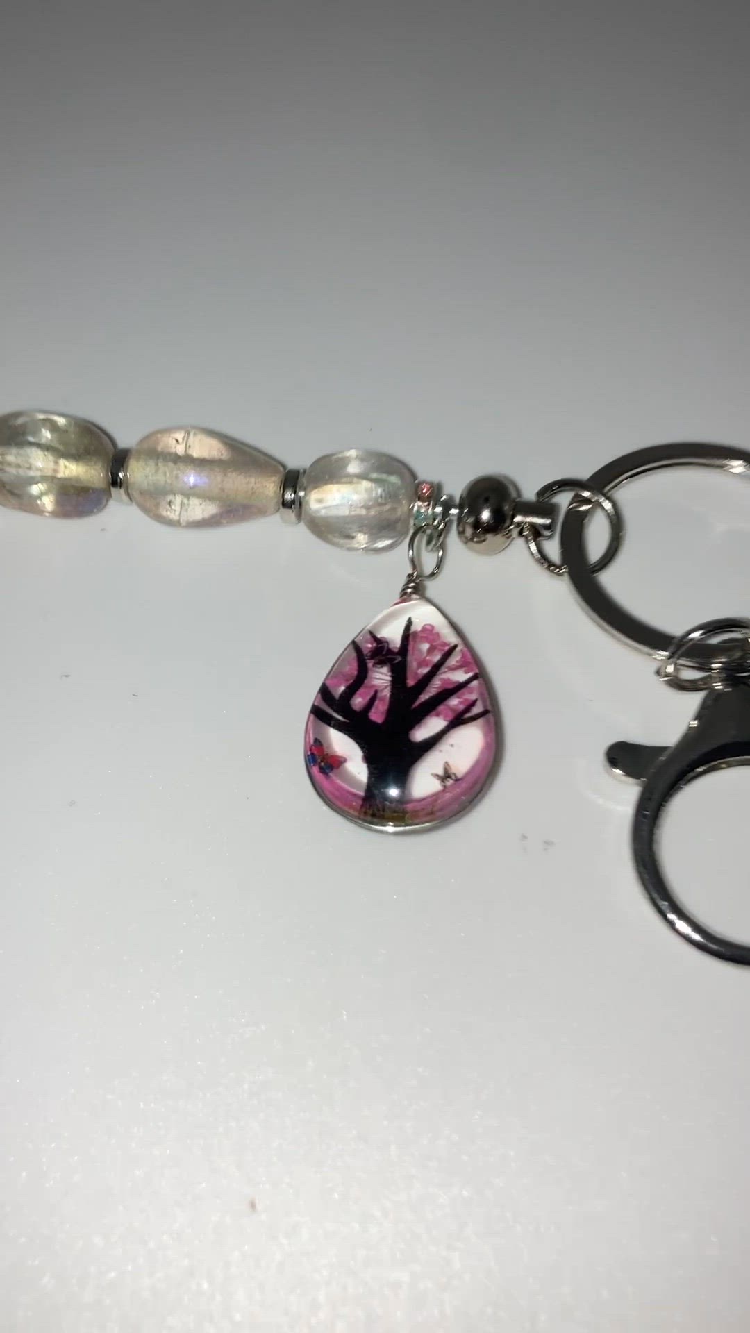 Fidget Keychain! Handmade By Me! Approx. 4”!