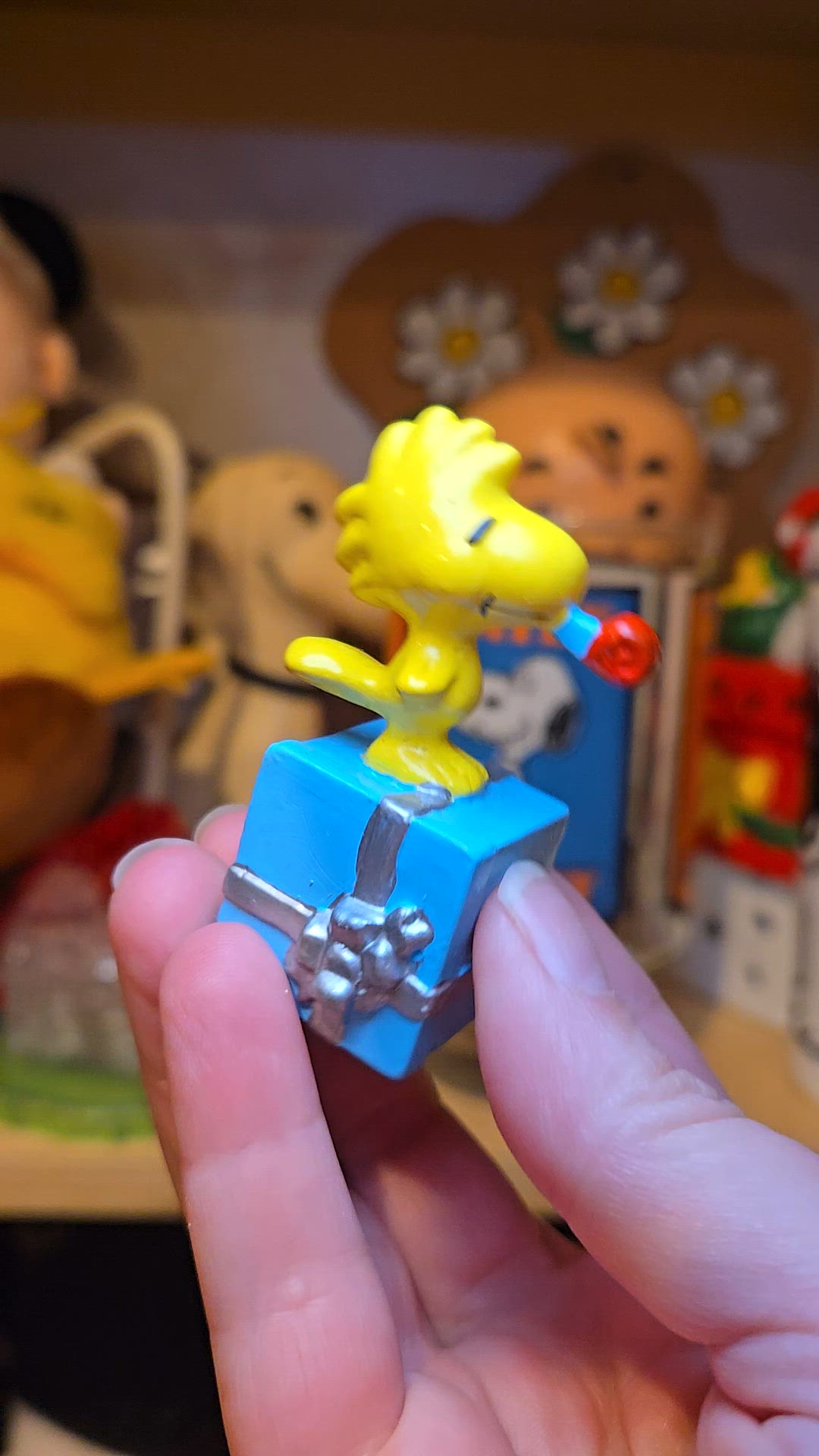 Woodstock Birthday Figurine - Peanuts