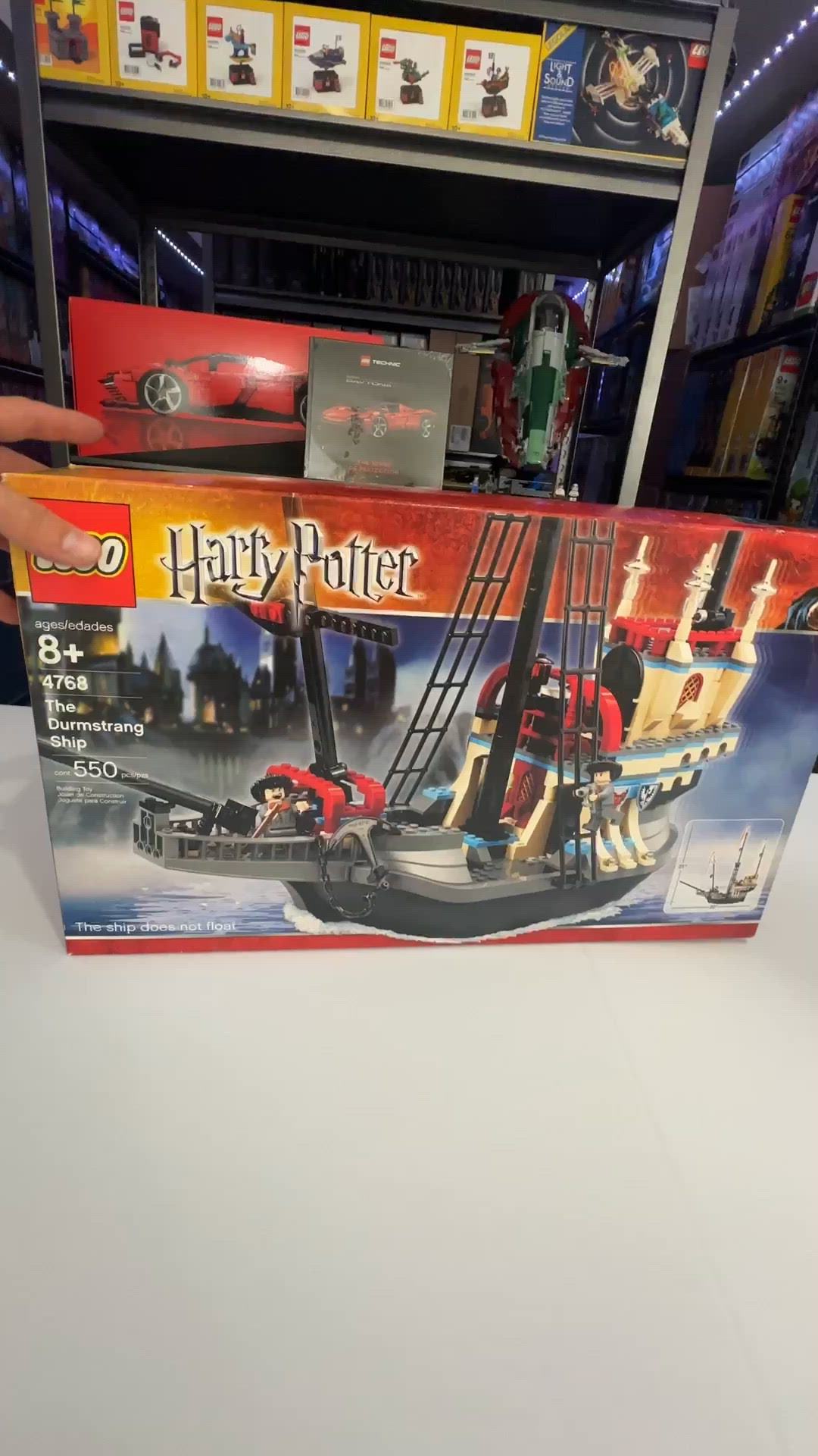 LEGO Harry Potter The Durmstrang Ship 4768, Brand New & Sealed 