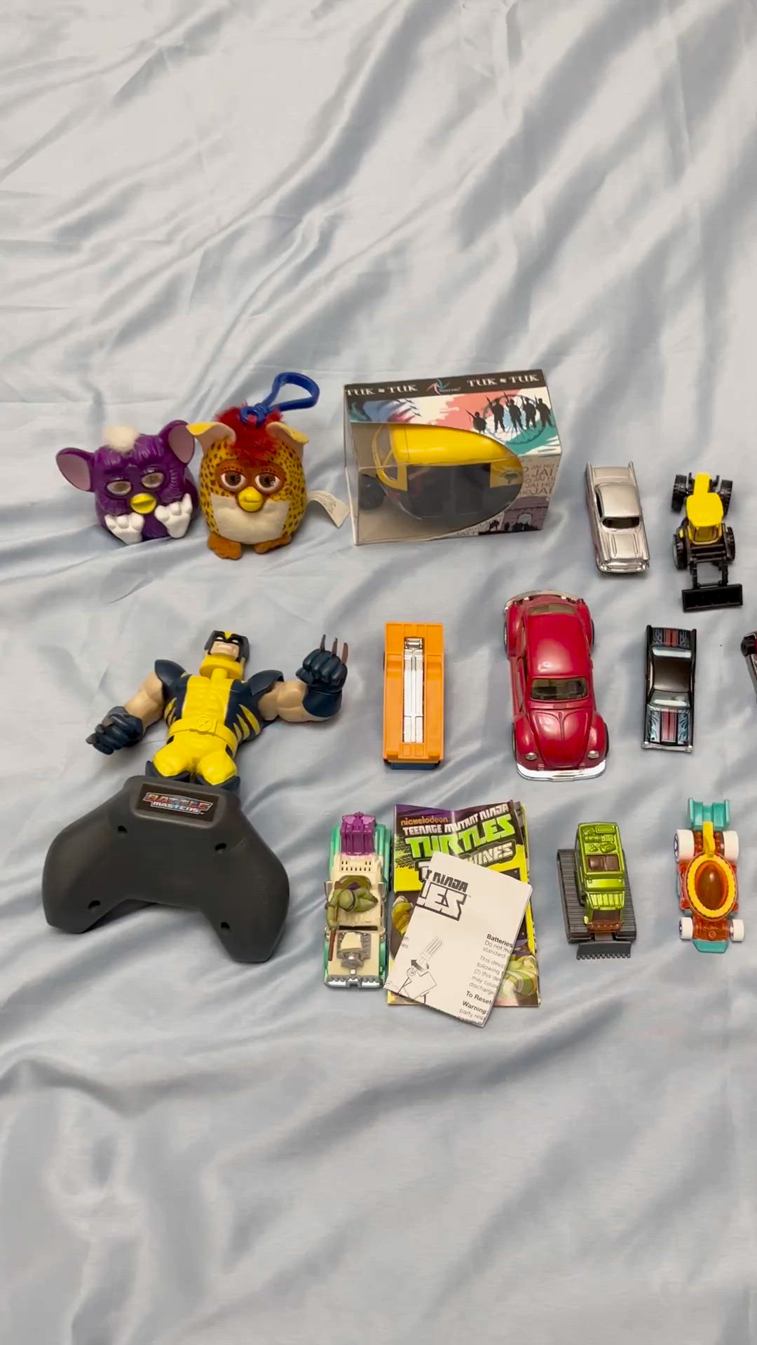 Toy Lot - McDonald’s Furbys - TMNT Car - Diecast Cars