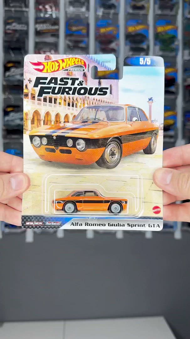 Hotwheels Premium - Fast & Furious - Alfa Romeo Giulia Sprint GTA