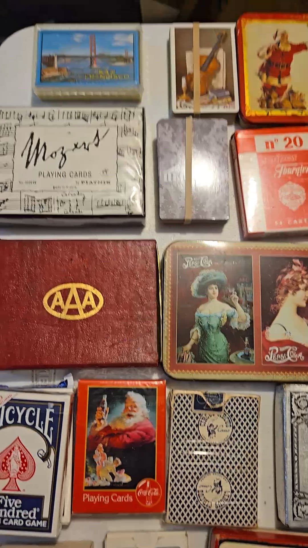 Last Lot Of 50+ Vintage & Collectible Decks Of Playing & Game Cards