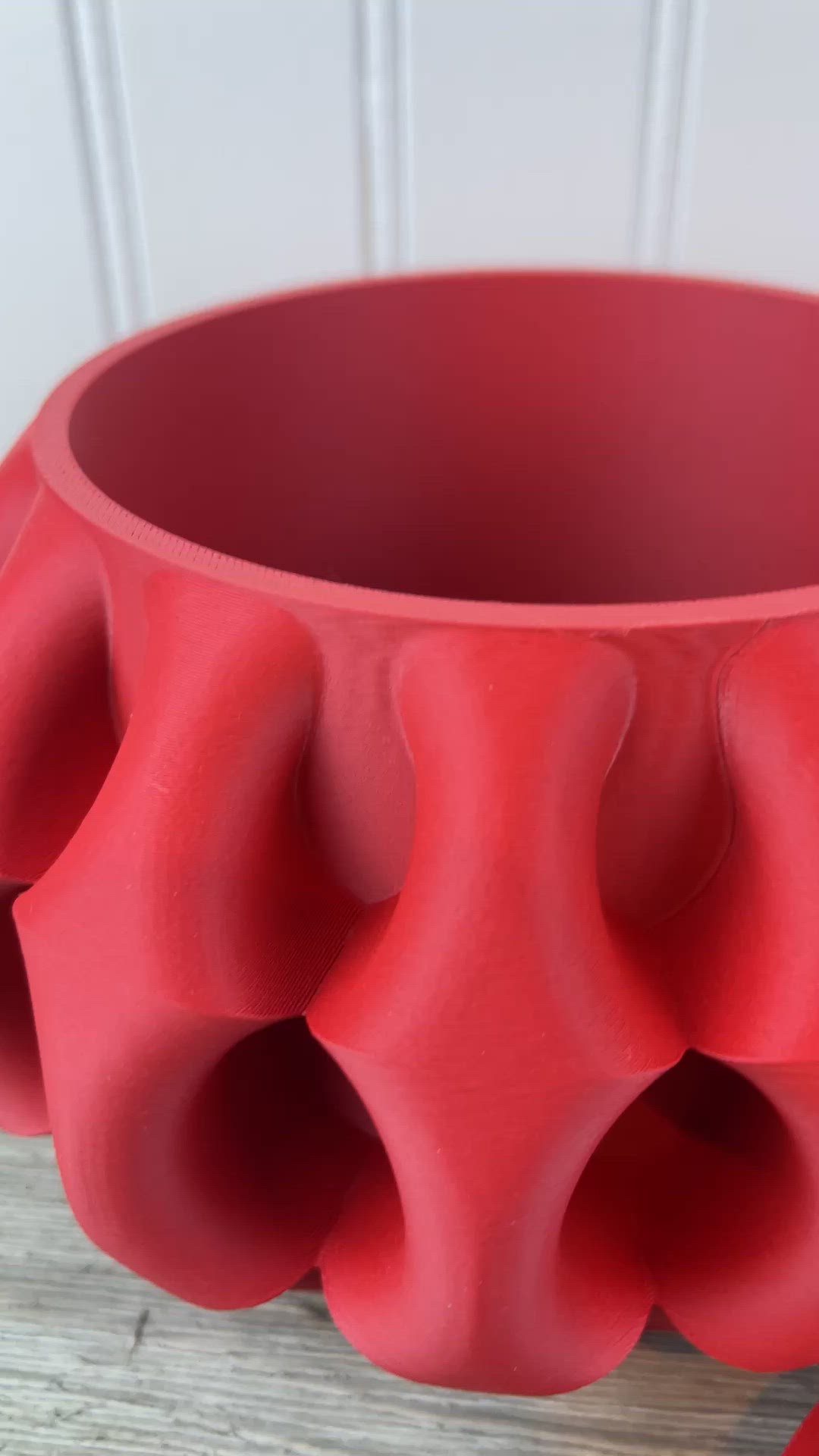 Modern Indoor Flower Pot, Xiomu Planter Pot, Flower Pot, Houseplants, Indoor Planter w/ Drainage Tray, 3D Printed, Ecofriendly