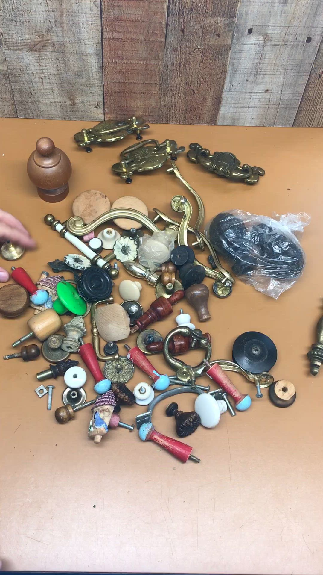 Vintage Lot Of Cabinet And Draw Pulls