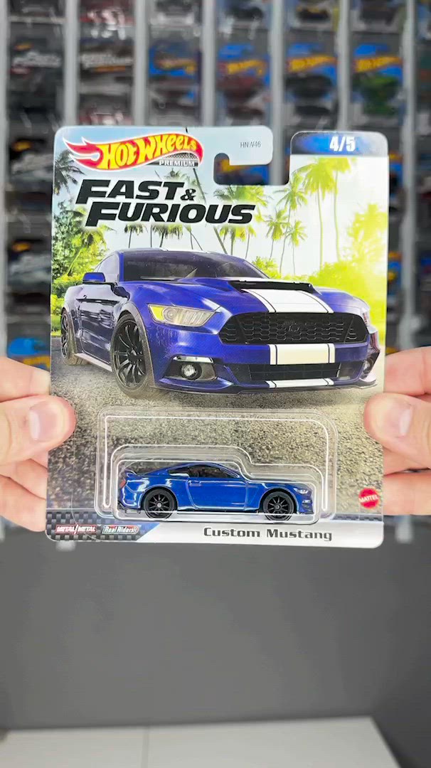 Hotwheels Premium Fast & Furious - Custom Mustang #4/5