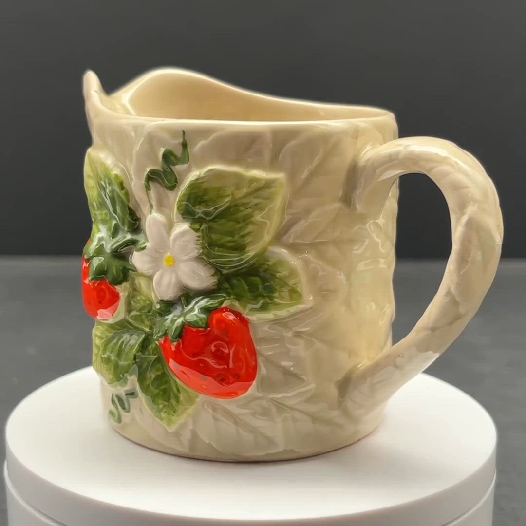 Sears Strawberry Coordinates Creamer | Vintage 1981 | AS IS