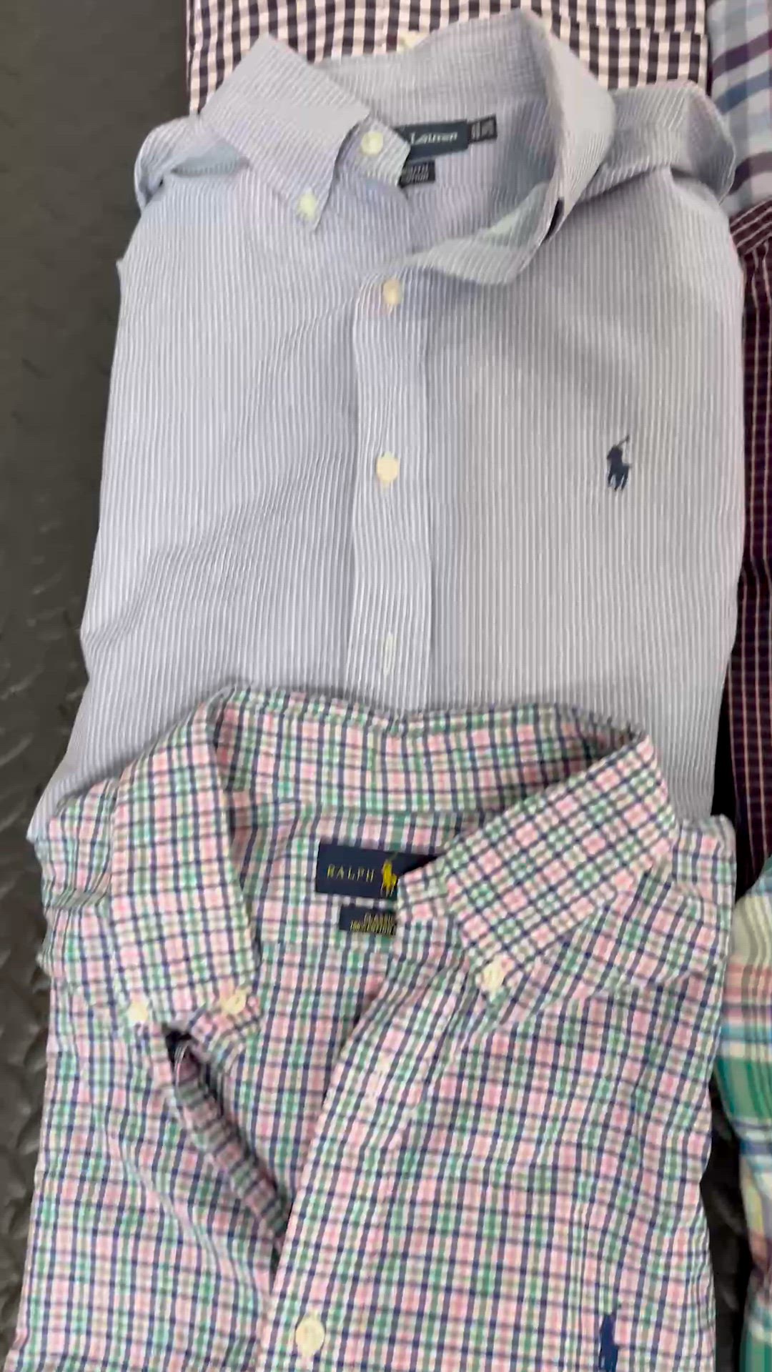Reseller Lot 15 Men's Button Up Shirts Long Sleeve - Polo Ralph Lauren, Untuck IT, Peter Millar, and More