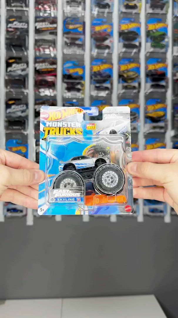 2023 Hotwheels Monster Trucks - Nissan Skyline R34 - Fast & Furious