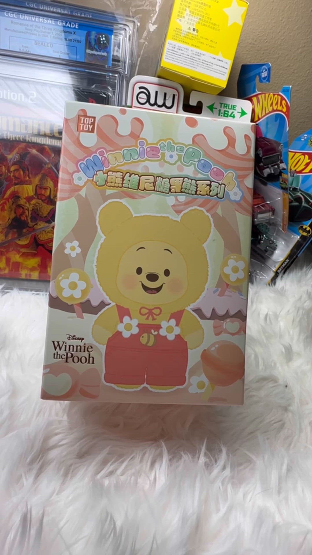AUTHENTIC TOP TOY DISNEY WINNIE THE POOH BEAR BLIND BOX COLLECT ALL 6 STYLE