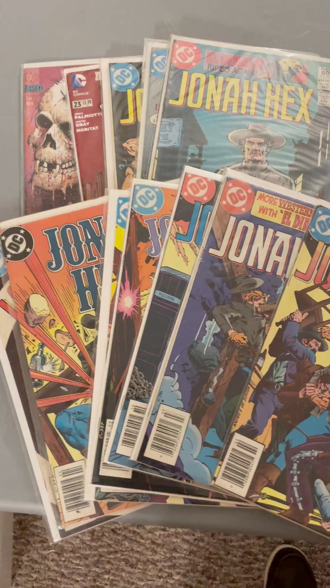 Lot Of 13 Jonah Hex DC Comics