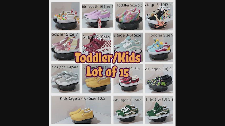 Toddler/Kids Lot of 15 Vans