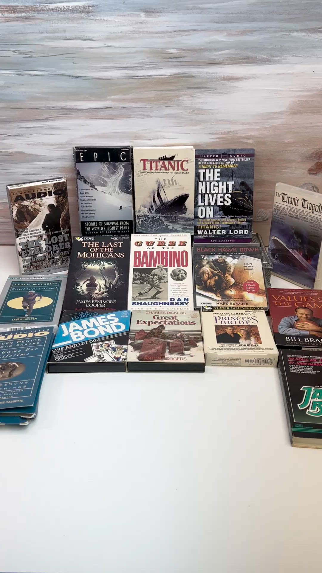 Vintage Audiobooks On Cassette