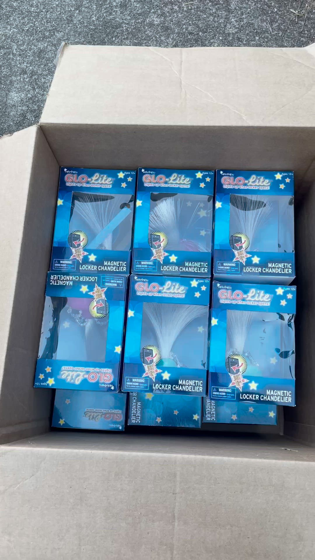 15 locker chandeliers new in box