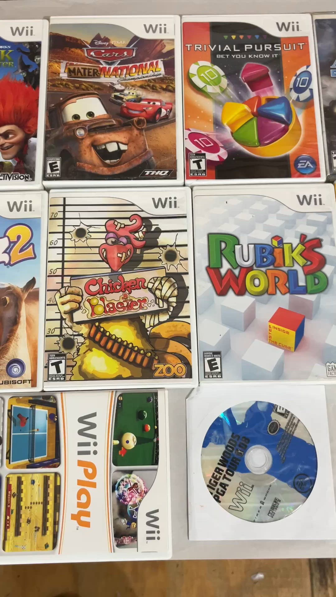 Wii Game Lot - 18 Games