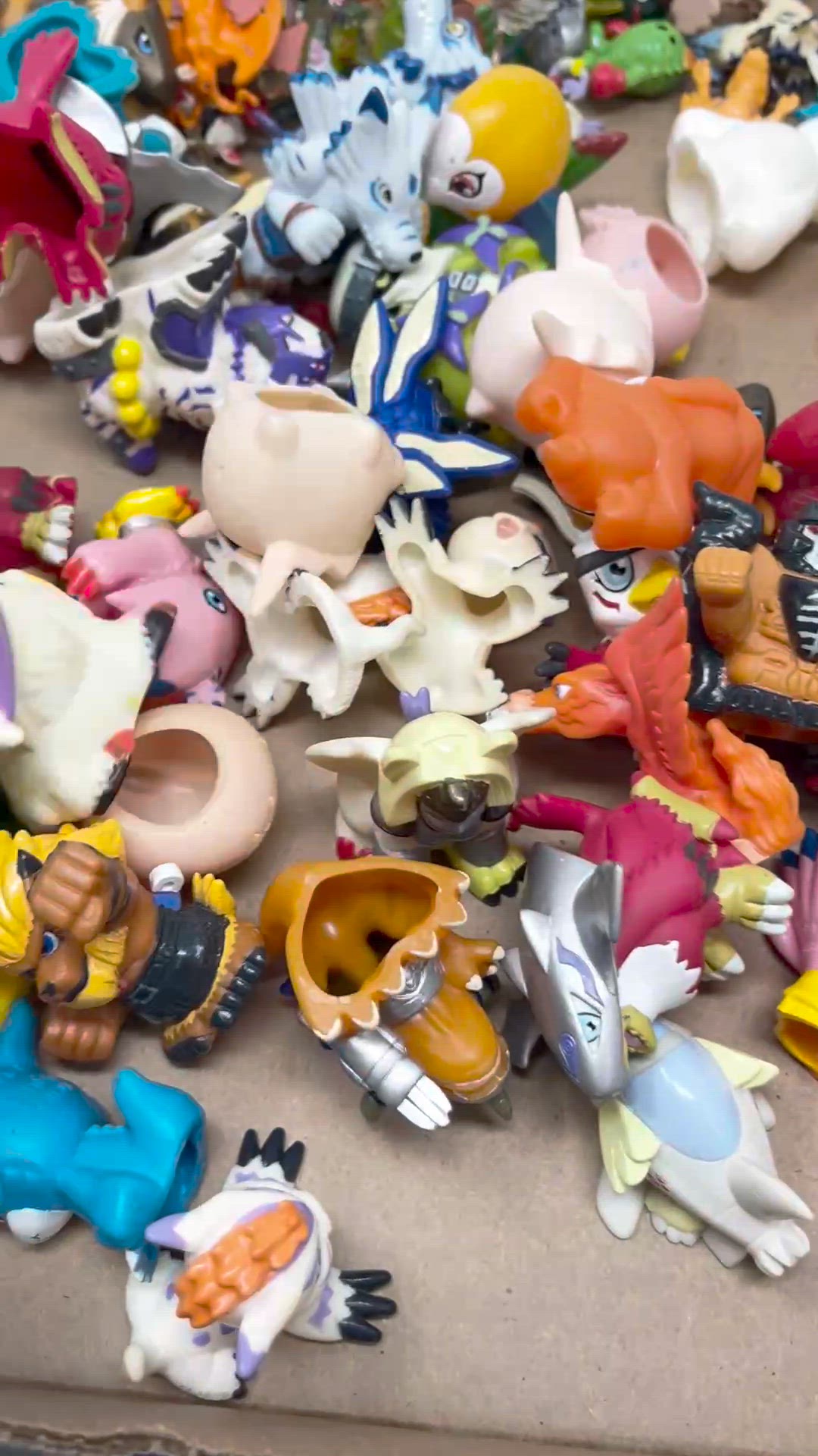 Large Lot Of Vintage Digimon