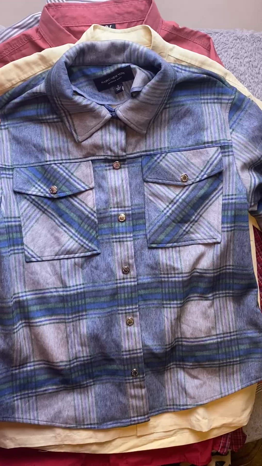 29483 - Lot of 10 Mens Shirts. Includes Ralph Lauren, Charles Tyrwhitt