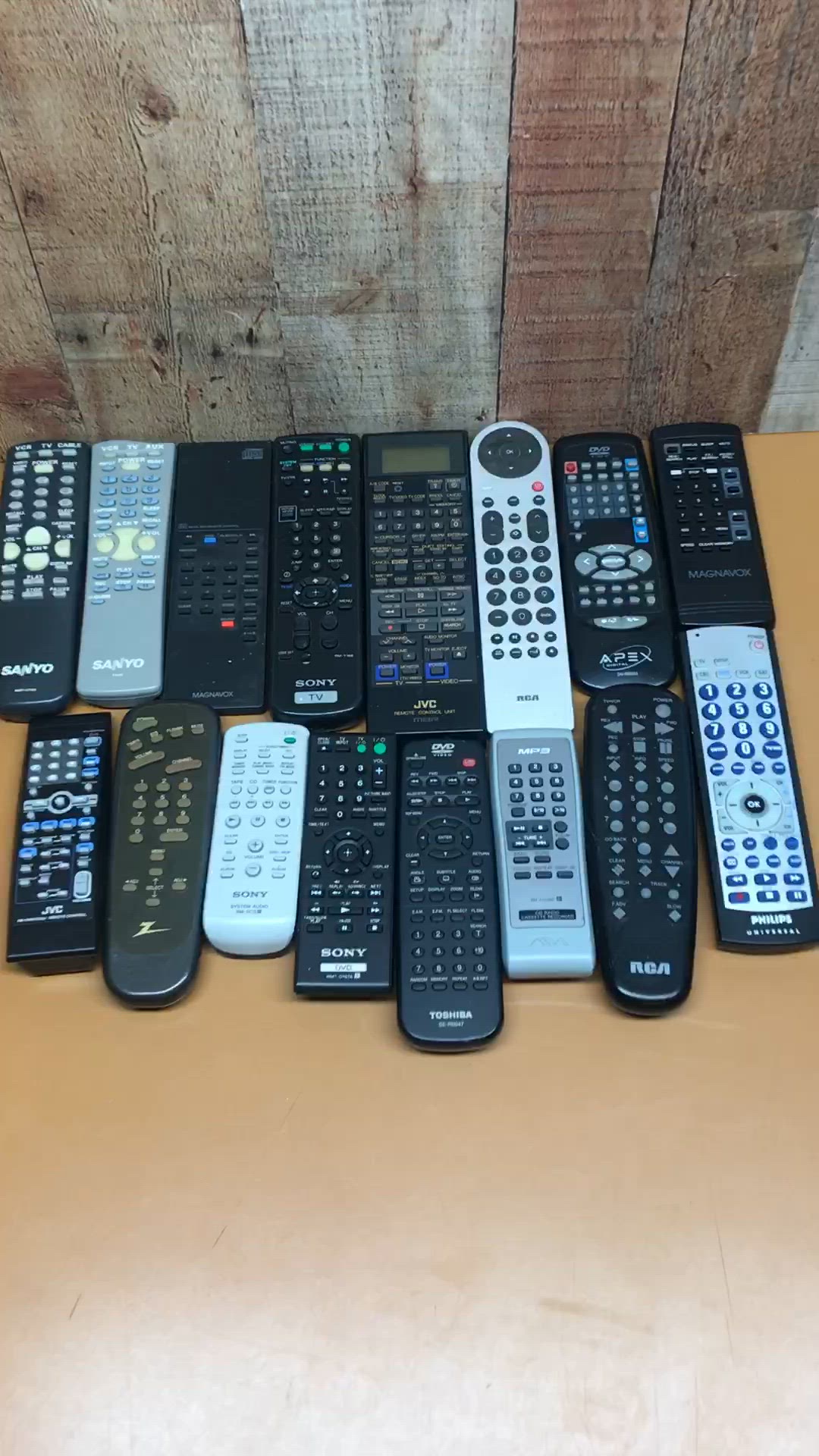 Lot Of 16 Remotes Tested