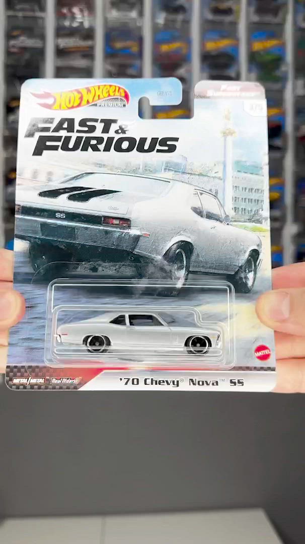 Hotwheels Premium Fast & Furious - 1970 Chevy Nova SS #4/5 (Fast Superstars)